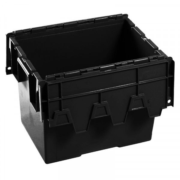 Crate + Lid 26L 400X297X315mm Blk