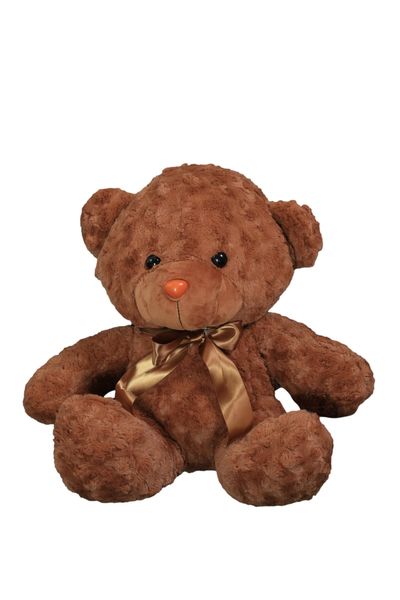 Stuffed Teddy Bear Plush Toy Stuffed With Satin Bow Tie - 70cm