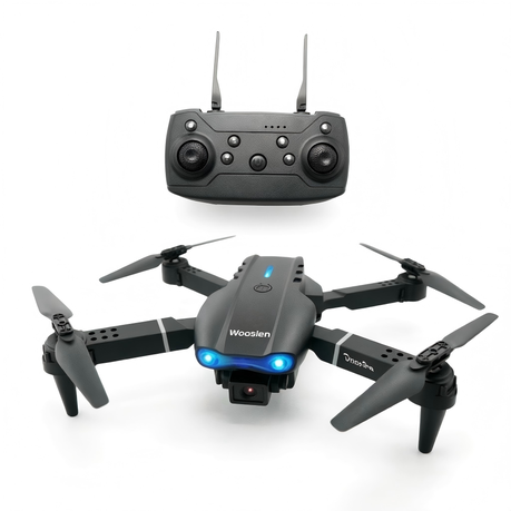Woosien E99 - Professional Rechargeable Remote with Dual Cameras Image