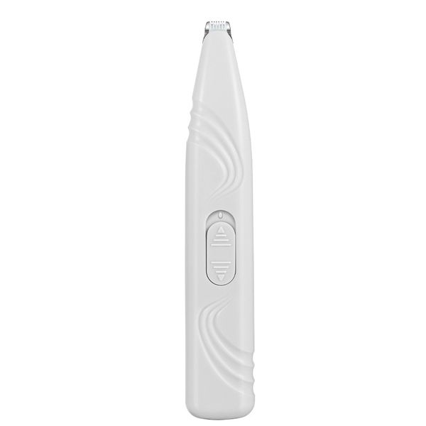 YYT-501 White Battery Pet Hair Clipper for Cats Dogs
