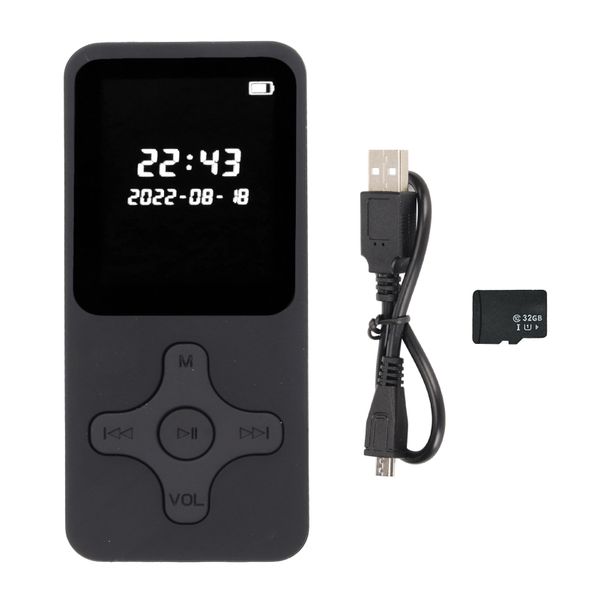 MP3 MP4 Player Ultra Thin Digital LCD 1.77 Inch Screen With 32G Memory Card