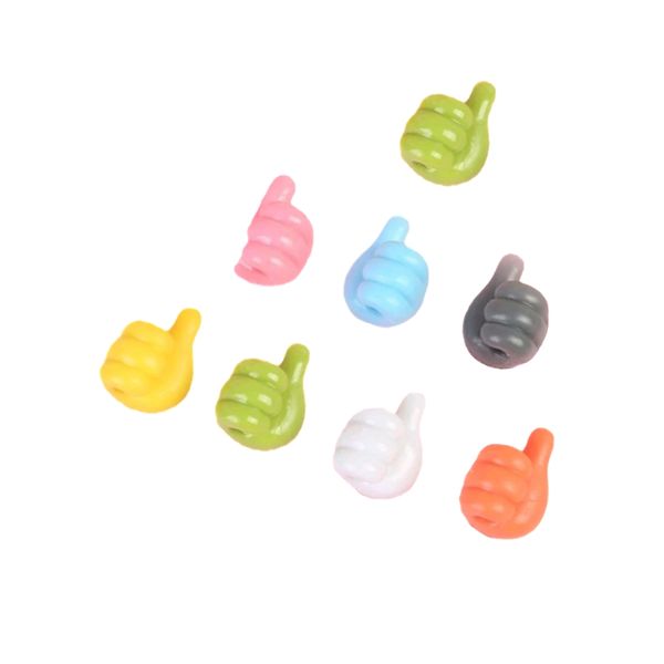 Multi- Colour Cable Holders - 8 Pack