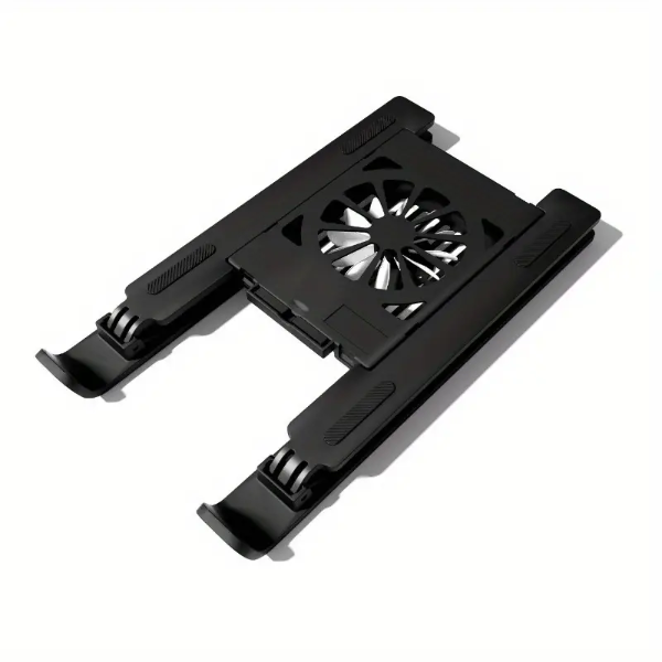HASHBROWN'S Adjustable Laptop Cooling Stand with Base Rotor