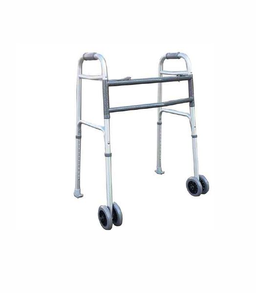Walker with wheels - Aluminum Lite