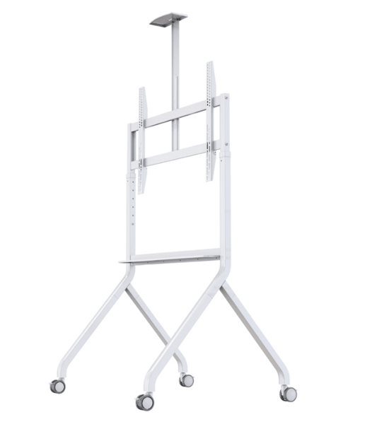 North Bayou Heavy Duty TV Mobile Cart for 60 - 100 TV's - White (P200)