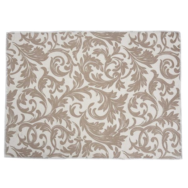 Washable Dish Drying Mats for Kitchen Counter Large (Grey Vine)