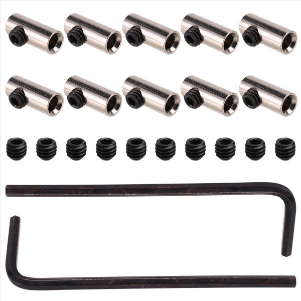 Pinion Reducer Sleeve Adapter 3.175Mm To 5Mm Motor Shaft Pinion 10 Pcs