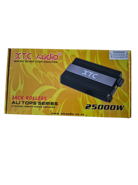 XTC (180RMS x 4 ) AMPLIFIER 25000W 4CH ALI TOPS SERIES