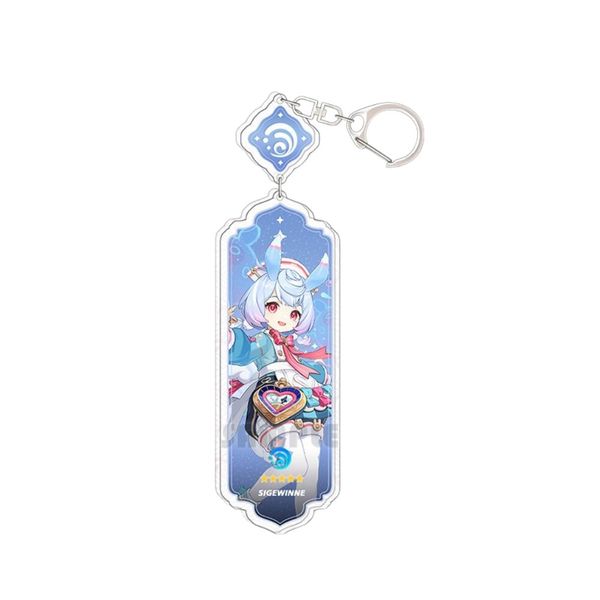 Sigewinne Character Keyring and Bag Ring - Cute Cartoon Keychain
