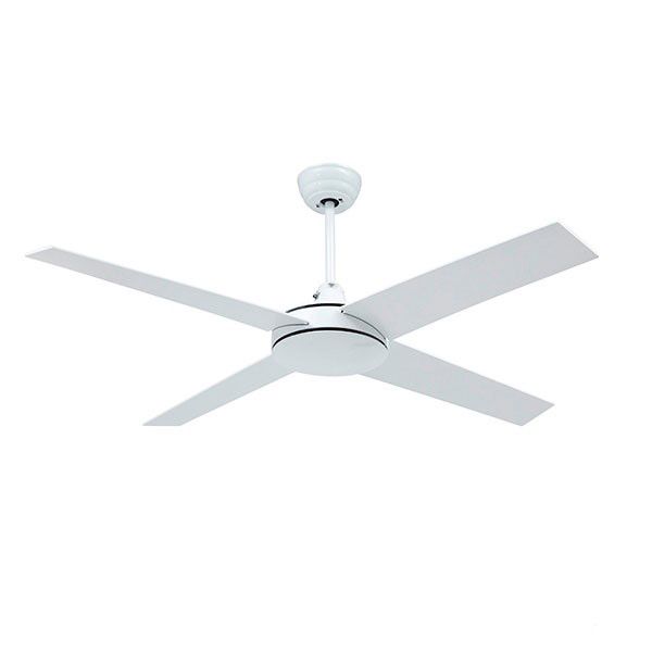 The Lighting Warehouse - Fan Breeze 4 Blade White