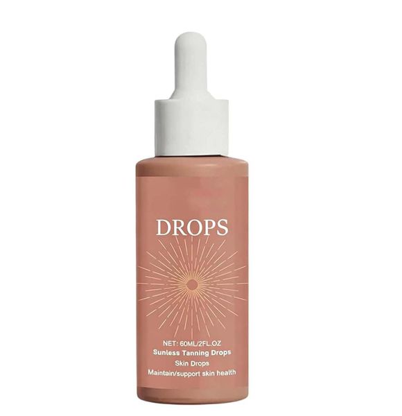 Drinkable Tanning Drops 60ml for Face and Body, All Skin Types