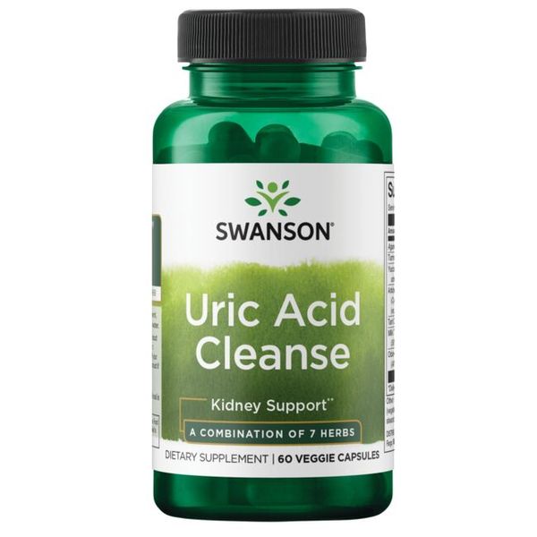 Swanson Uric Acid Cleanse - 60 Veg Caps