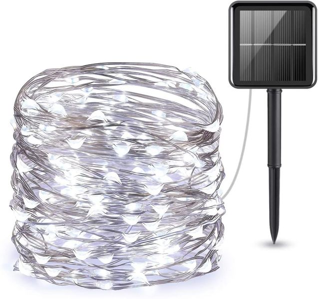 Solar Powered Copper Wire Fairy Light 200 LED- SD