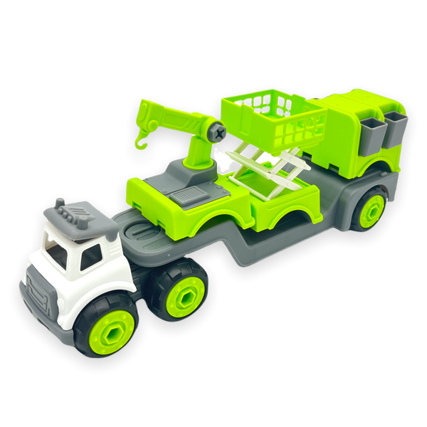 OKKID - Sanitation Truck - Constructor Series DIY Toy Truck - Toys for Boys