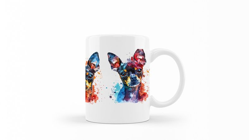 Xoloitzcuintli Printed Coffee Mug