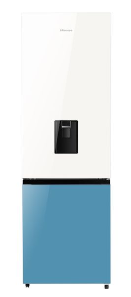 Hisense H450BDBL-WD Delectable Range Refrigerator 350lt Blue and White