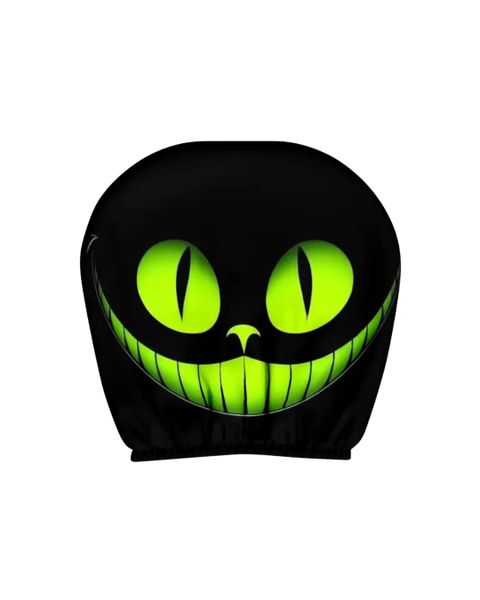 2-Piece Fantasy Smile Print Car Head Rest Covers