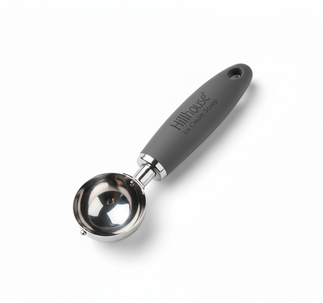 Hillhouse Stainless Steel Ice Cream Scoop with Ergonomic Handle