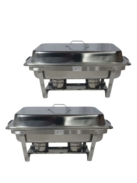 SMTE Super Chef Chafing Dish - 16 Litre Set of 2