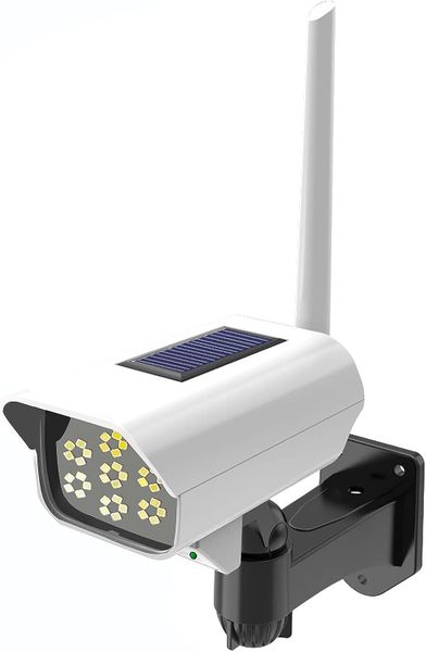 Solar Simulation Monitoring Lamp Security Camera