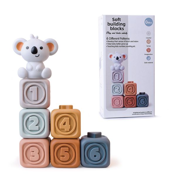 Baby Toddler Educational Building Blocks