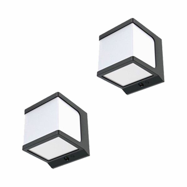 Solar Wall Light- 1000 Lumen Motion Sensor (2 pack)