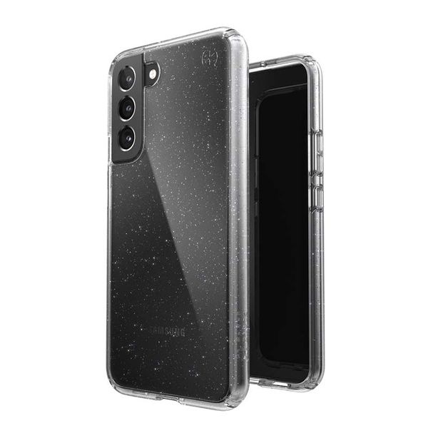 Speck Samsung Galaxy S22+ 5G Presidio Pro Perfect Glitter Case - Platinum