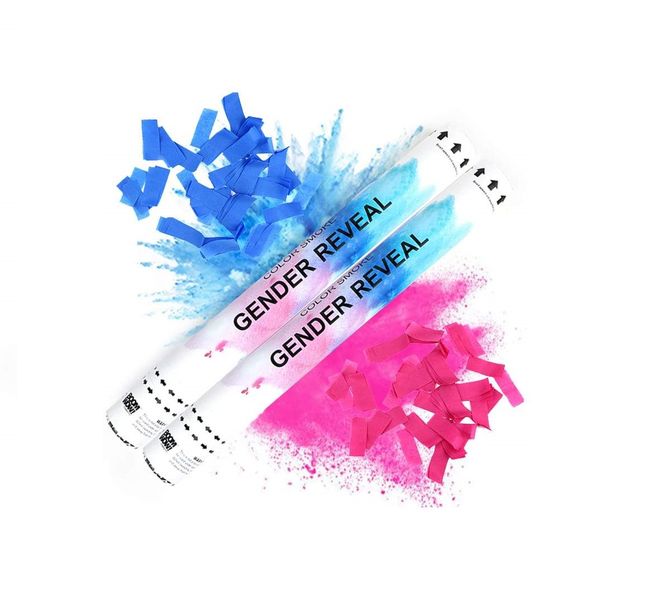 Gender Reveal Powder and Confetti Cannon