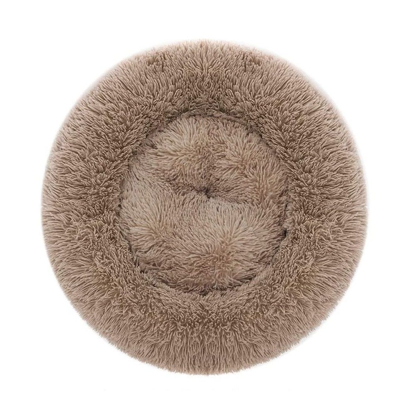 UrbanPets - Extra Large Premium Plush Calming Cuddle Bed for Cats &amp; Dogs