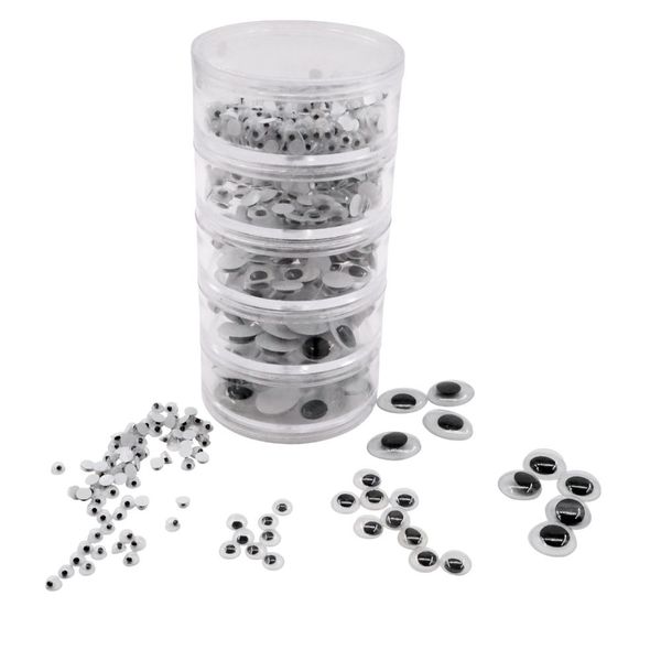 Anthony Peters - Stick on Eyes - Black &amp; White - 500 Pieces