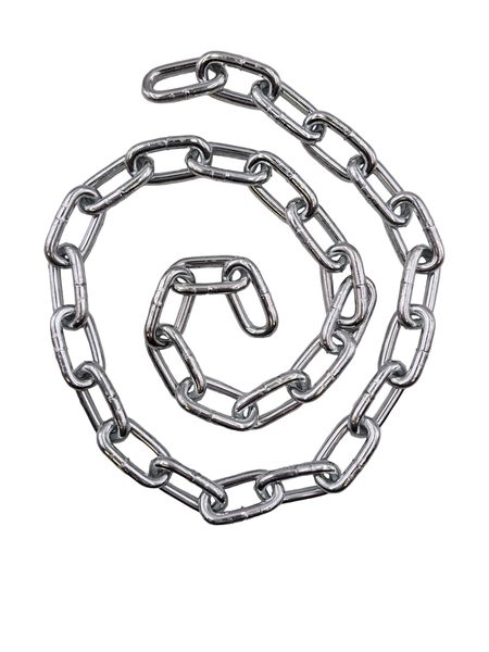 AIYI 6 mm x 1M Galvanised Steel Link Chain AY199-419