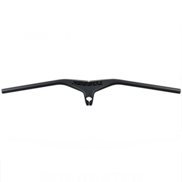TOSEEK Carbon Integrated MTB Handlebar - 760mm Wide - 80mm Stem