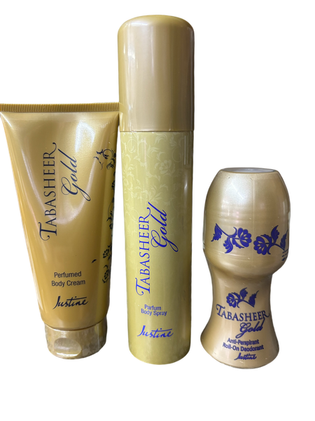 Justine Tabasheer Gold Fragrance Gift Set