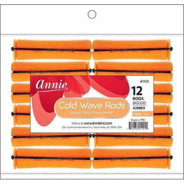 Annie Cold Wave Rod Jb 12Ct Orange- 4 Pack