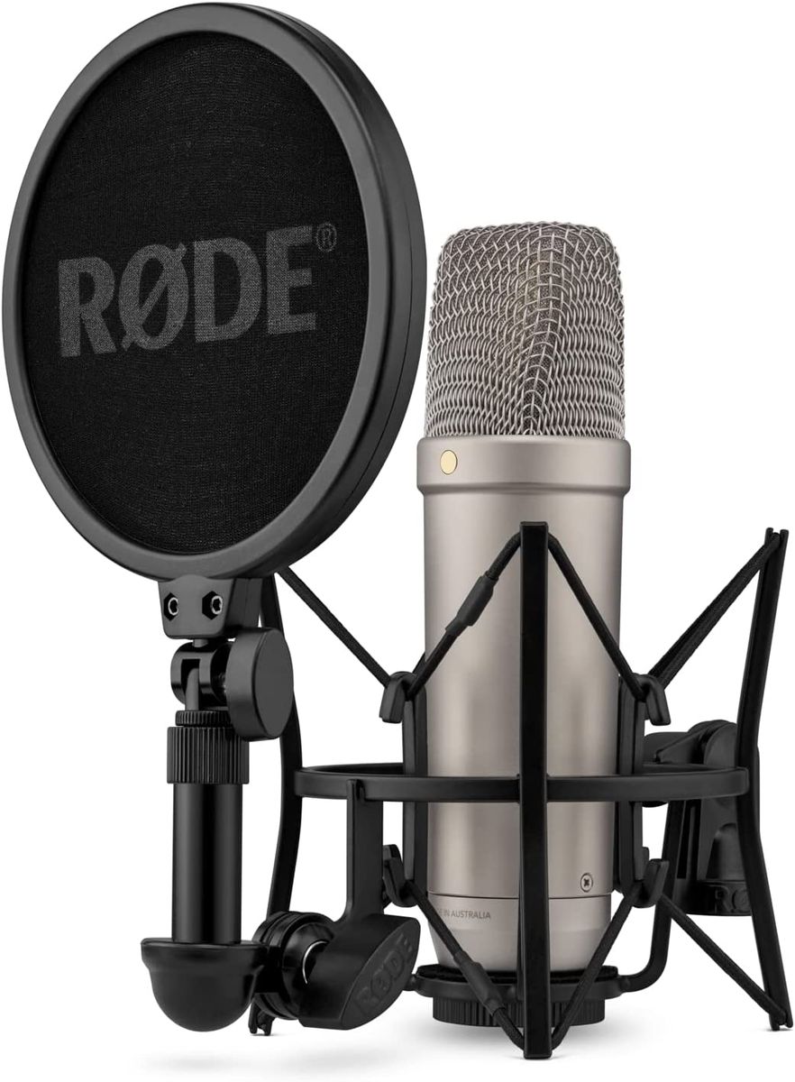 RODE NT1 5th Generation Studio Condenser Microphone (Silver