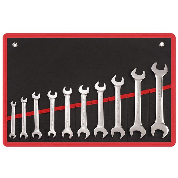 10pcs Auto Repair Wrench Set Metric Combination Wrench Set 6-24mm Tools Set