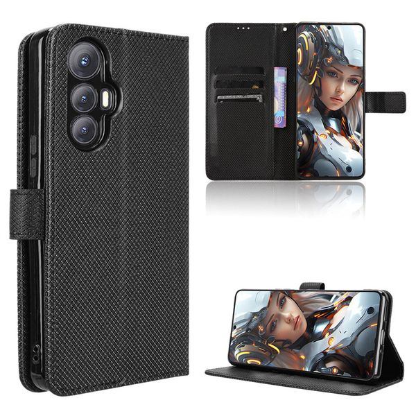 Flip Cases For Cubot Max 5 Magnetic Buckle Shockproof Wallet Cover