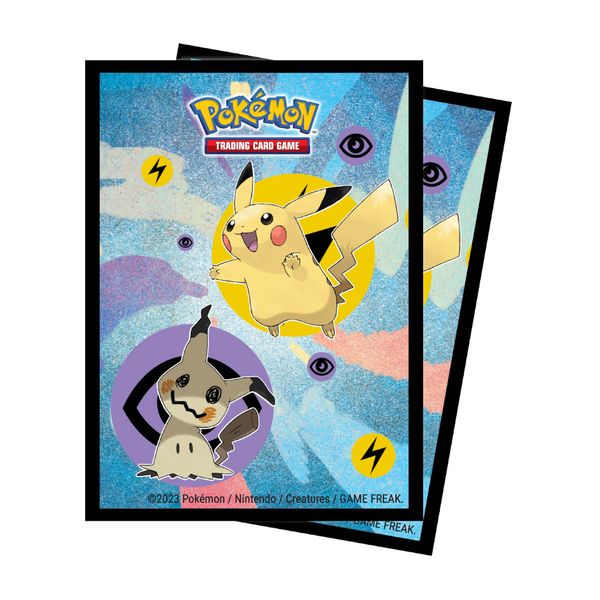 Pokemon: Pikachu &amp; Mimikyu Card Sleeves 65ct