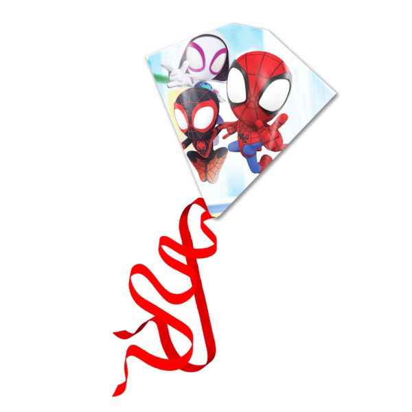 Marvel Plastic Diamond Kite - Spiderman - Pp Bag