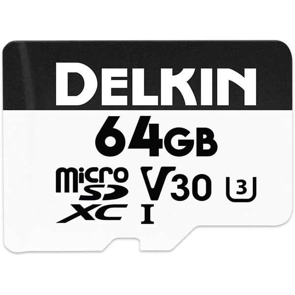 Delkin Devices 64GB Hyperspeed microSDXC Memory Card (100MB/s)