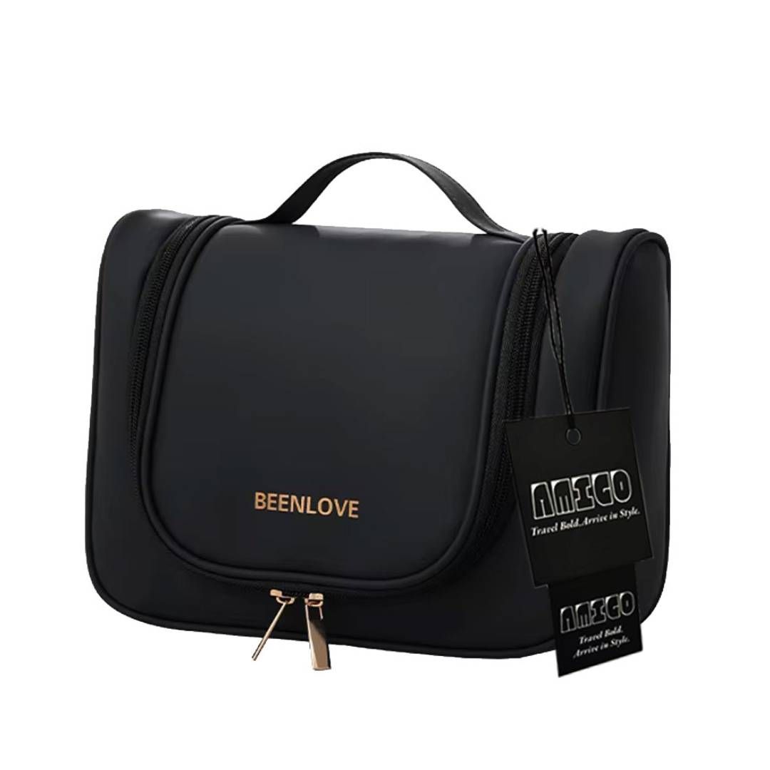 Travel Toiletry Bag with Hanging Hook Waterproof Cosmetic Bag for Women