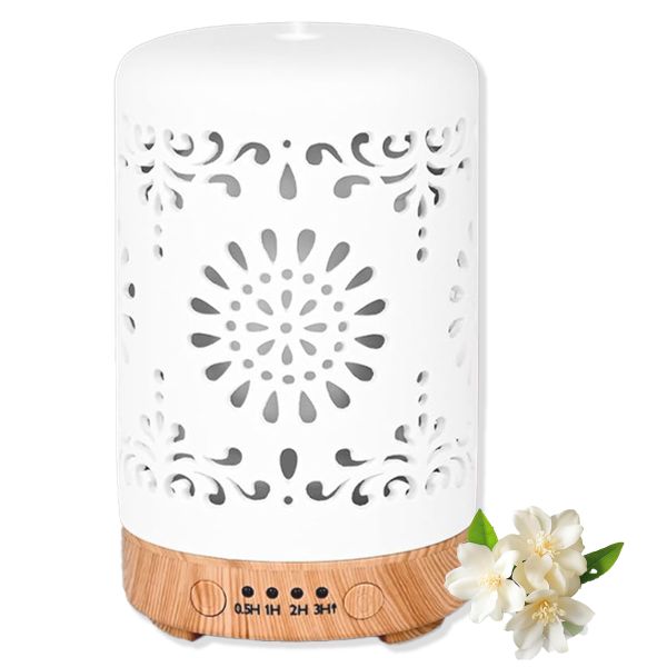 100ml Humidifier Aromatherapy Essential Oil Diffuser With 7 Color Changing