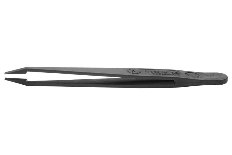 Ideal-Tek (709.CF) Tweezer, Component Positioning, ESD, Bent, Flat, PA66