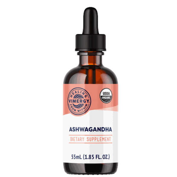 Vimergy Organic Liquid Ashwagandha - 55mL