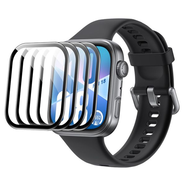 4 Pack Anti-Scratch 3D Screen Protector Compatible with HUAWEI Watch Fit 4
