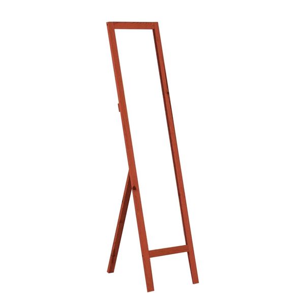 Woodly Natural Wood Leg Boutique Full Length Free - Standing Mirror - 36x143cm
