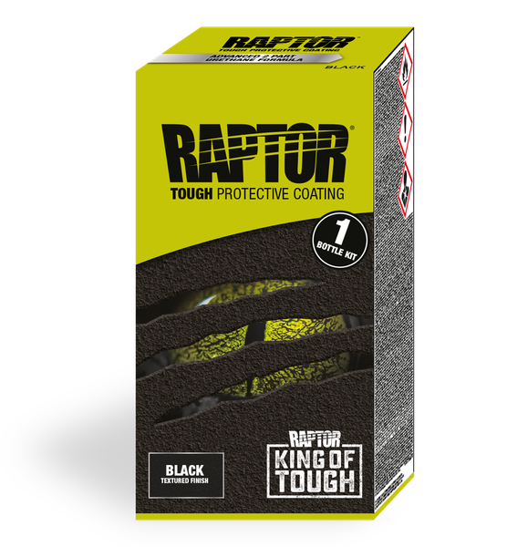 Raptor Protective Coating Black 1 Bottle Kit