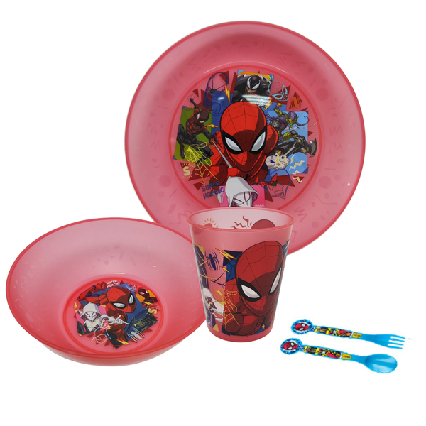 Spiderman 5 Piece Party Set