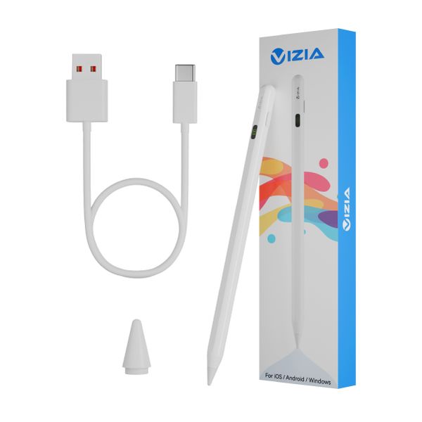 Vizia Stylus Pen - Palm Rejection | Tilt | Compatible with Apple iPad