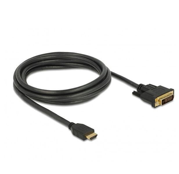 1.5M Length HDMI To DVI (24+1) For Audio And Video Cable